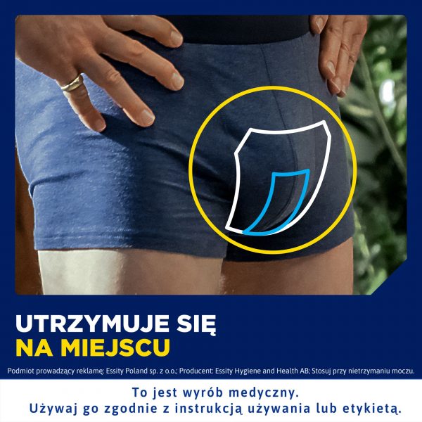 TENA Men Super Level 3, wkładki anatomiczne, 20 sztuk - obrazek 4