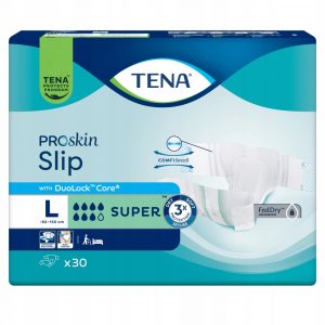 TENA Slip ProSkin Super L, pieluchomajtki, 30 sztuk