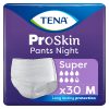 TENA Pants ProSkin Super Night M, majtki chłonne na noc, 30 sztuk
