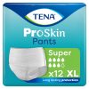 TENA Pants ProSkin Super XL (120-160 cm), majtki chłonne, 12 sztuk
