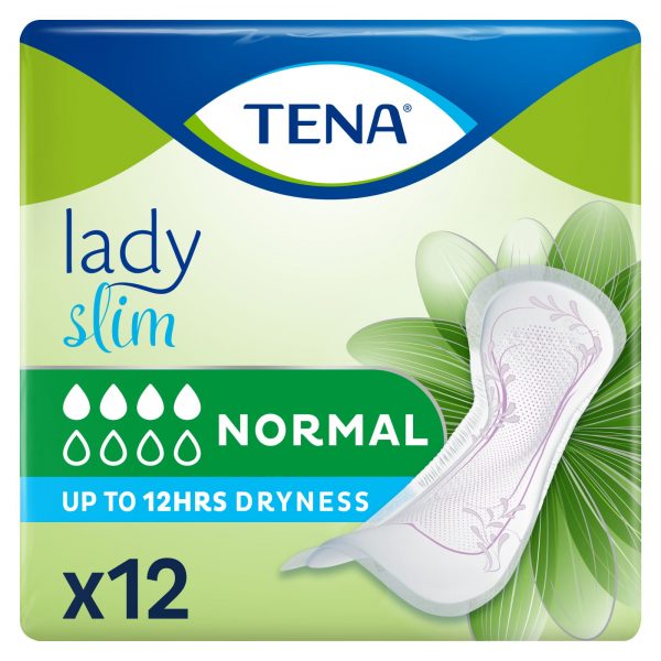 TENA Lady Slim Normal, specjalistyczne podpaski, 12 sztuk - obrazek 2